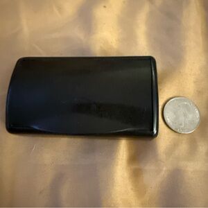 Chic Black vintage snuff box